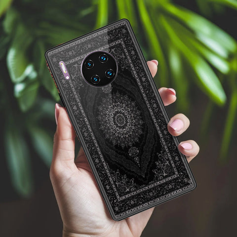 Huawei Mate 30 Pro Cover - ONation Persian Rugs Series 2 - HQ Ultra Shine Premium Infinity Glass Soft Silicon Borders Case