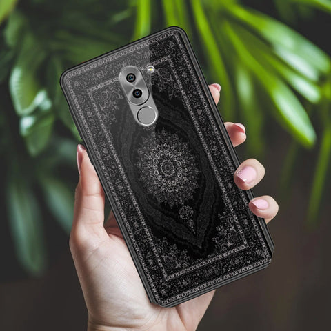 Huawei Honor 6X Cover - ONation Persian Rugs Series 2 - HQ Ultra Shine Premium Infinity Glass Soft Silicon Borders Case