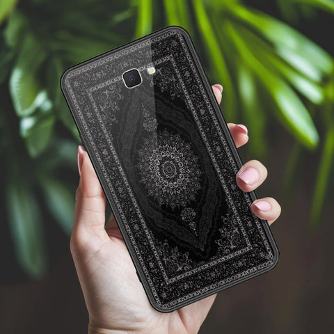 Samsung Galaxy J7 Prime Cover - ONation Persian Rugs Series 2 - HQ Ultra Shine Premium Infinity Glass Soft Silicon Borders Case