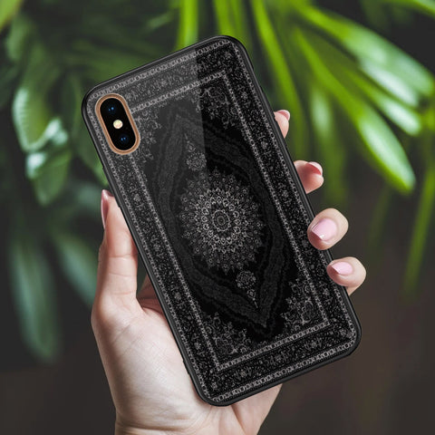 iPhone XS Max - ONation Persian Rugs Series 2 - HQ Ultra Shine Premium Infinity Glass Soft Silicon Borders Case
