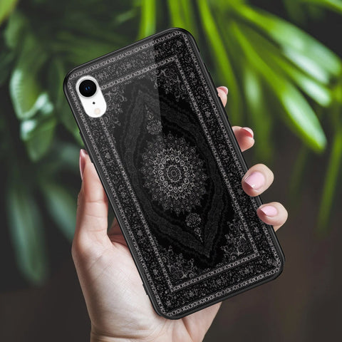 iPhone XR - ONation Persian Rugs Series 2 - HQ Ultra Shine Premium Infinity Glass Soft Silicon Borders Case