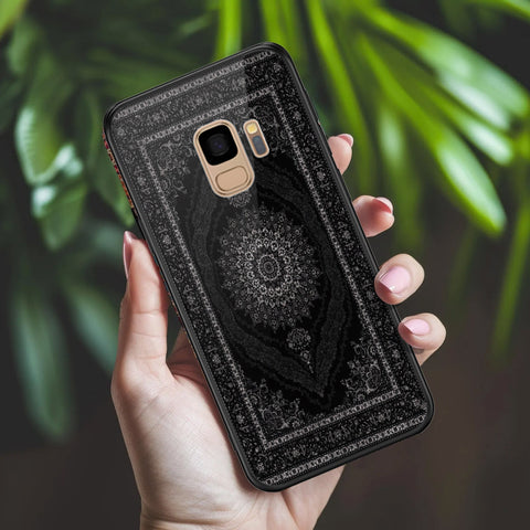 Samsung Galaxy S9 Cover - ONation Persian Rugs Series 2 - HQ Ultra Shine Premium Infinity Glass Soft Silicon Borders Case