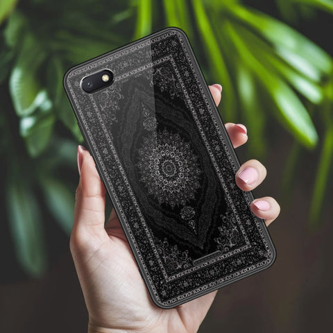 Xiaomi Redmi 6A Cover - ONation Persian Rugs Series 2 - HQ Ultra Shine Premium Infinity Glass Soft Silicon Borders Case