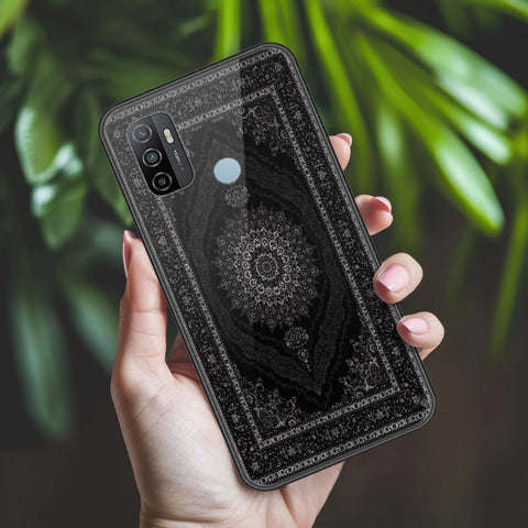 Oppo A53s Cover - ONation Persian Rugs Series 2 - HQ Ultra Shine Premium Infinity Glass Soft Silicon Borders Case