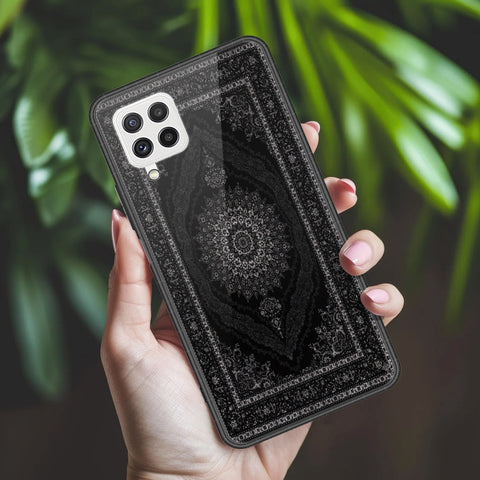 Samsung Galaxy A22 Cover - ONation Persian Rugs Series 2 - HQ Ultra Shine Premium Infinity Glass Soft Silicon Borders Case