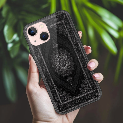 iPhone 14 Plus Cover - ONation Persian Rugs Series 2 - HQ Ultra Shine Premium Infinity Glass Soft Silicon Borders Case