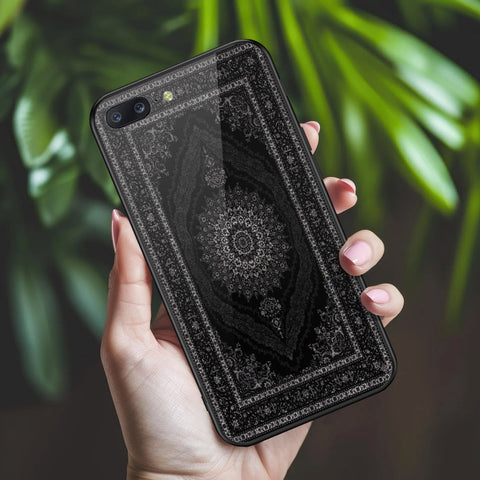OnePlus 5 Cover - ONation Persian Rugs Series 2 - HQ Ultra Shine Premium Infinity Glass Soft Silicon Borders Case
