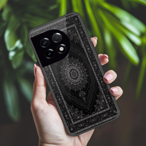 OnePlus Ace 2 Cover - ONation Persian Rugs Series 2 - HQ Ultra Shine Premium Infinity Glass Soft Silicon Borders Case