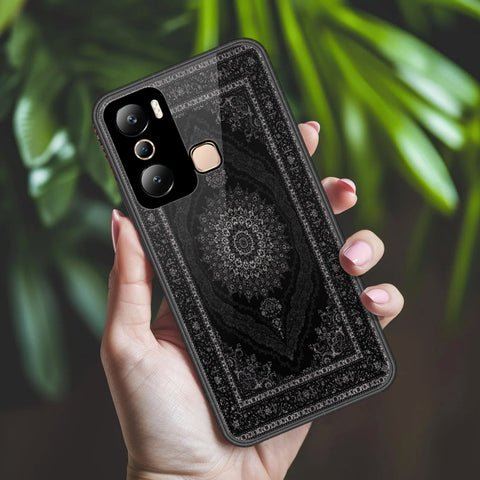 Infinix Hot 20i Cover - ONation Persian Rugs Series 2 - HQ Ultra Shine Premium Infinity Glass Soft Silicon Borders Case