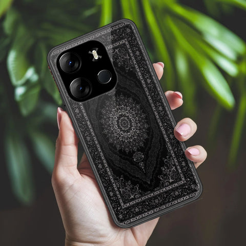 Infinix Smart 7 HD Cover - ONation Persian Rugs Series 2 - HQ Ultra Shine Premium Infinity Glass Soft Silicon Borders Case