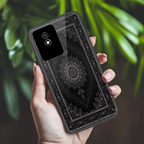 Vivo Y02 Cover - ONation Persian Rugs Series 2 - HQ Ultra Shine Premium Infinity Glass Soft Silicon Borders Case