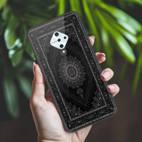 Vivo Y9s Cover - ONation Persian Rugs Series 2 - HQ Ultra Shine Premium Infinity Glass Soft Silicon Borders Case