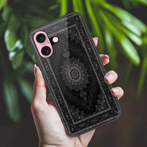 iPhone 16 - ONation Persian Rugs Series 2 - HQ Ultra Shine Premium Infinity Glass Soft Silicon Borders Case