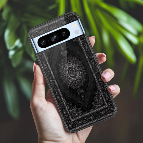 Google Pixel 8 Pro Cover - ONation Persian Rugs Series 2 - HQ Ultra Shine Premium Infinity Glass Soft Silicon Borders Case