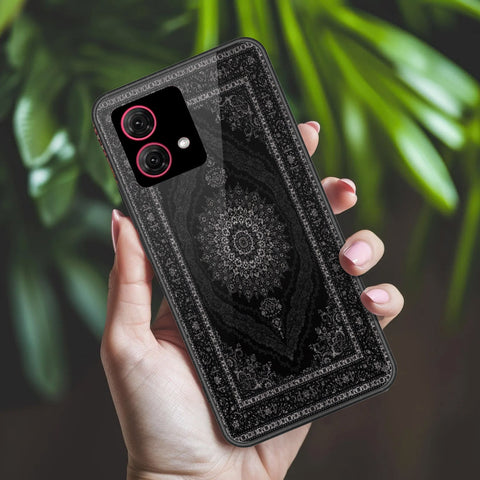 Motorola Moto G84 Cover - ONation Persian Rugs Series 2 - HQ Ultra Shine Premium Infinity Glass Soft Silicon Borders Case
