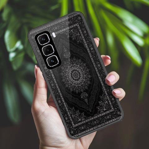 Infinix Hot 50 Pro Plus Cover - ONation Persian Rugs Series 2 - HQ Ultra Shine Premium Infinity Glass Soft Silicon Borders Case