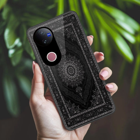 Vivo V50e Cover - ONation Persian Rugs Series 2 - HQ Ultra Shine Premium Infinity Glass Soft Silicon Borders Case
