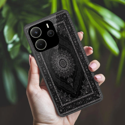 Xiaomi Redmi Note 14 4G Cover - ONation Persian Rugs Series 2 - HQ Ultra Shine Premium Infinity Glass Soft Silicon Borders Case