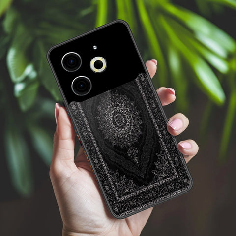 Tecno Pova 6 Cover - ONation Persian Rugs Series 2 - HQ Ultra Shine Premium Infinity Glass Soft Silicon Borders Case