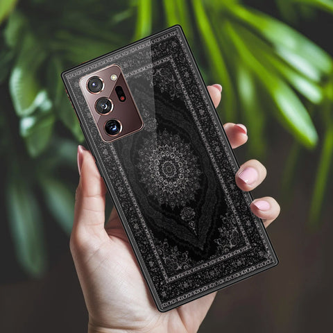 Samsung Galaxy Note 20 Ultra Cover - ONation Persian Rugs Series 2 - HQ Ultra Shine Premium Infinity Glass Soft Silicon Borders Case