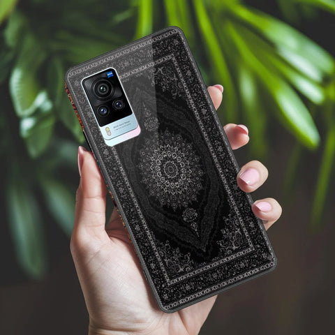 Vivo X60 Pro Cover - ONation Persian Rugs Series 2 - HQ Ultra Shine Premium Infinity Glass Soft Silicon Borders Case