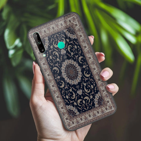 Huawei P40 lite E Cover - ONation Persian Rugs Series 2 - HQ Ultra Shine Premium Infinity Glass Soft Silicon Borders Case