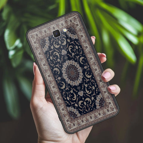 Samsung Galaxy J7 Prime Cover - ONation Persian Rugs Series 2 - HQ Ultra Shine Premium Infinity Glass Soft Silicon Borders Case
