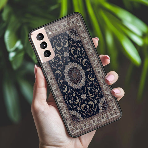 Samsung Galaxy S21 5G Cover - ONation Persian Rugs Series 2 - HQ Ultra Shine Premium Infinity Glass Soft Silicon Borders Case