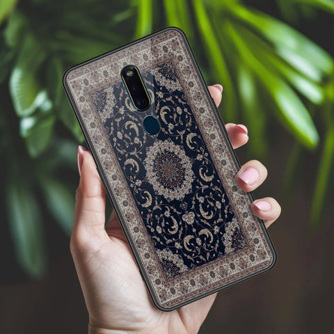 Oppo F11 Pro Cover - ONation Persian Rugs Series 2 - HQ Ultra Shine Premium Infinity Glass Soft Silicon Borders Case