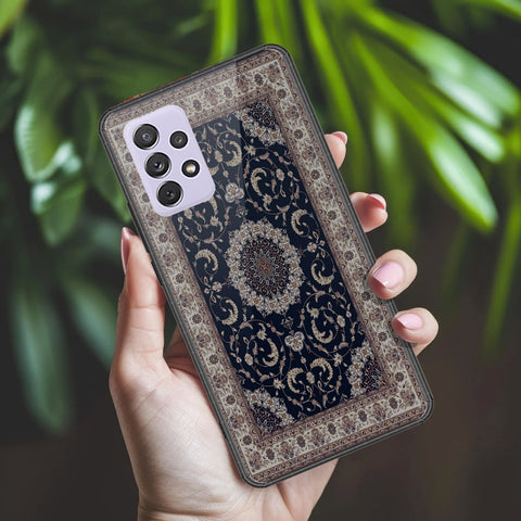 Samsung Galaxy A72 Cover - ONation Persian Rugs Series 2 - HQ Ultra Shine Premium Infinity Glass Soft Silicon Borders Case