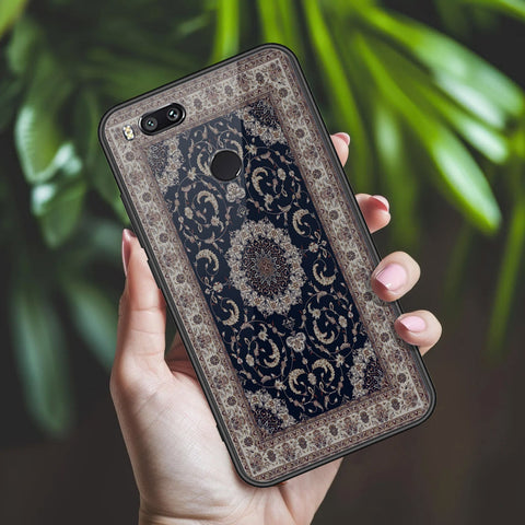Xiaomi Mi A1 / Mi 5X Cover - ONation Persian Rugs Series 2 - HQ Ultra Shine Premium Infinity Glass Soft Silicon Borders Case