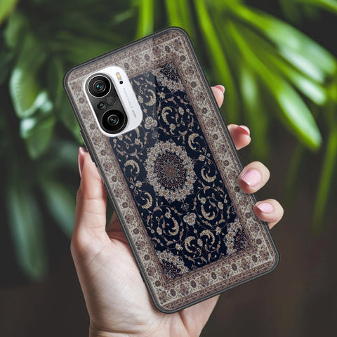 Xiaomi Redmi K40 Pro Plus Cover - Onation Persian Rugs Series 2 - HQ Ultra Shine Premium Infinity Glass Soft Silicon Borders Case