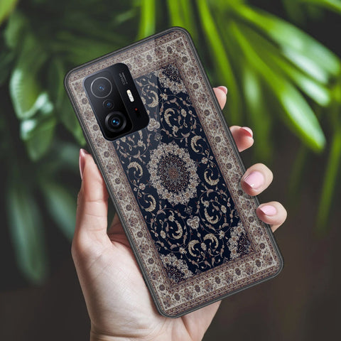 Xiaomi 11T Pro Cover - ONation Persian Rugs Series 2 - HQ Ultra Shine Premium Infinity Glass Soft Silicon Borders Case