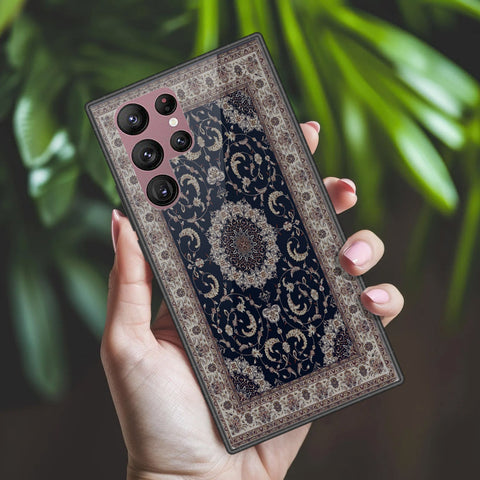 Samsung Galaxy S22 Ultra 5G Cover - ONation Persian Rugs Series 2 - HQ Ultra Shine Premium Infinity Glass Soft Silicon Borders Case