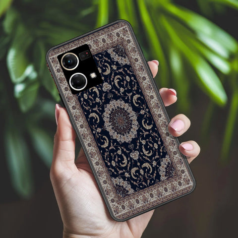 Oppo Reno 7 4G Cover - ONation Persian Rugs Series 2 - HQ Ultra Shine Premium Infinity Glass Soft Silicon Borders Case