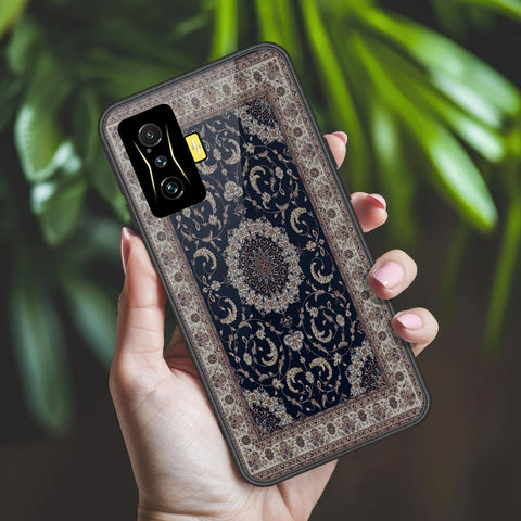 Xiaomi Poco F4 GT Cover - ONation Persian Rugs Series 2 - HQ Ultra Shine Premium Infinity Glass Soft Silicon Borders Case
