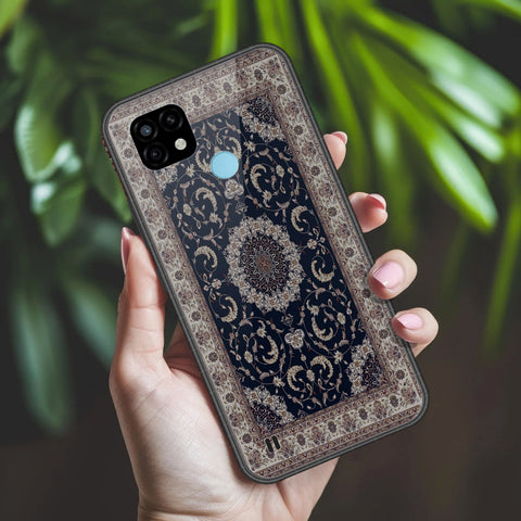 Realme C21 Cover - ONation Persian Rugs Series 2 - HQ Ultra Shine Premium Infinity Glass Soft Silicon Borders Case