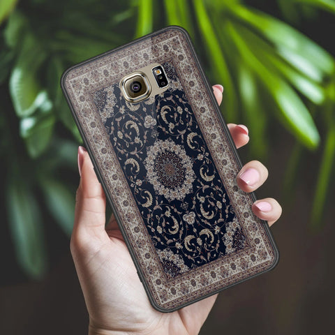 Samsung Galaxy S6 Cover - ONation Persian Rugs Series 2 - HQ Ultra Shine Premium Infinity Glass Soft Silicon Borders Case