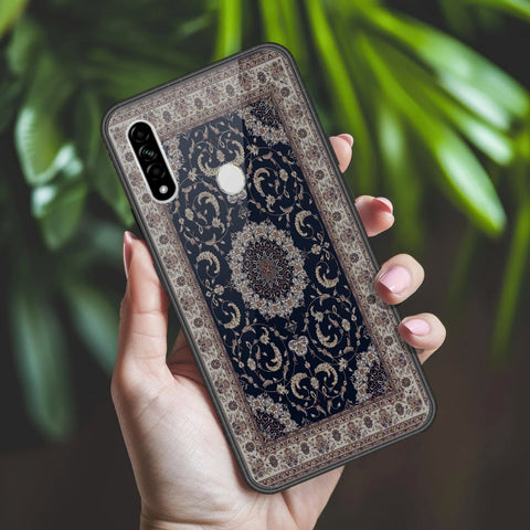 Oppo A31 Cover - ONation Persian Rugs Series 2 - HQ Ultra Shine Premium Infinity Glass Soft Silicon Borders Case