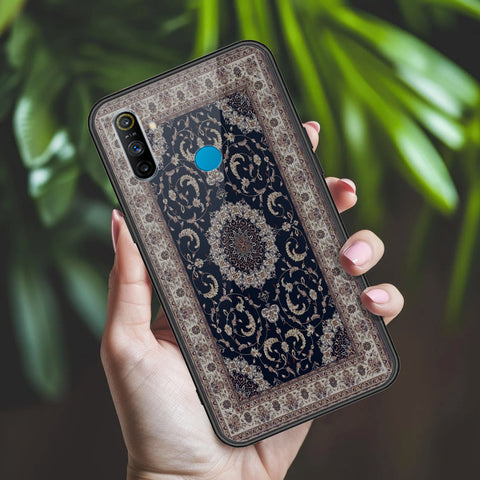 Realme C3 Cover - ONation Persian Rugs Series 2 - HQ Ultra Shine Premium Infinity Glass Soft Silicon Borders Case