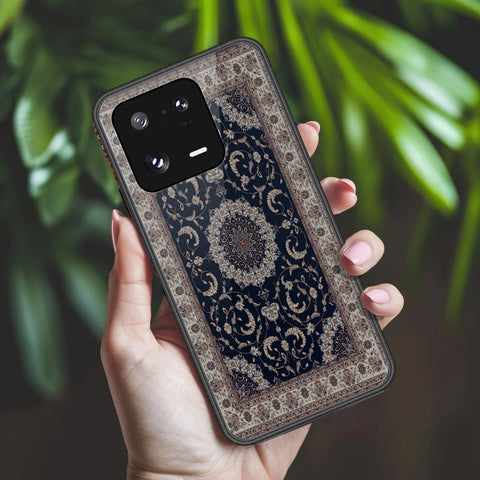 Xiaomi 13 Pro Cover - ONation Persian Rugs Series 2 - HQ Ultra Shine Premium Infinity Glass Soft Silicon Borders Case
