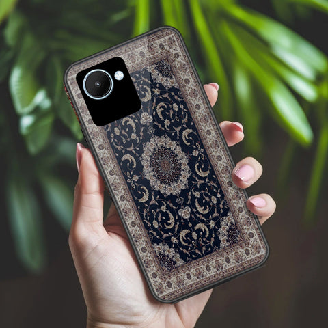 Realme C30s Cover - ONation Persian Rugs Series 2 - HQ Ultra Shine Premium Infinity Glass Soft Silicon Borders Case