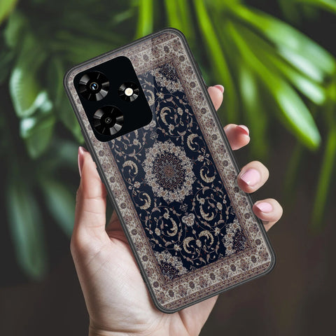 Infinix Hot 30 Cover - ONation Persian Rugs Series 2 - HQ Ultra Shine Premium Infinity Glass Soft Silicon Borders Case