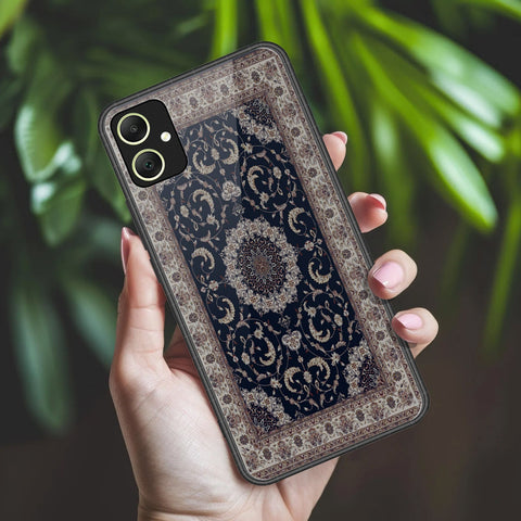 Samsung Galaxy F05 Cover - Onation Persian Rugs Series 2 - HQ Ultra Shine Premium Infinity Glass Soft Silicon Borders Case