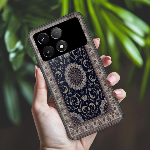 Xiaomi Poco X6 Pro Cover - ONation Persian Rugs Series 2 - HQ Ultra Shine Premium Infinity Glass Soft Silicon Borders Case
