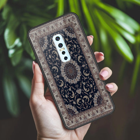 Vivo V17 Pro Cover - ONation Persian Rugs Series 2 - HQ Ultra Shine Premium Infinity Glass Soft Silicon Borders Case
