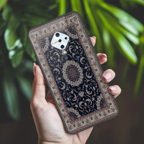 Vivo Y9s Cover - ONation Persian Rugs Series 2 - HQ Ultra Shine Premium Infinity Glass Soft Silicon Borders Case