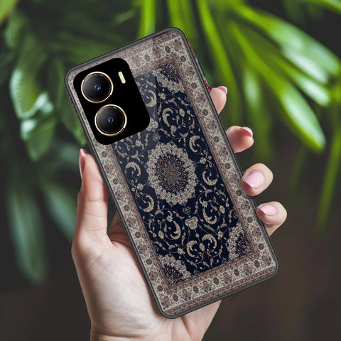 Vivo iQOOZ7i Cover - ONation Persian Rugs Series 2 - HQ Ultra Shine Premium Infinity Glass Soft Silicon Borders Case