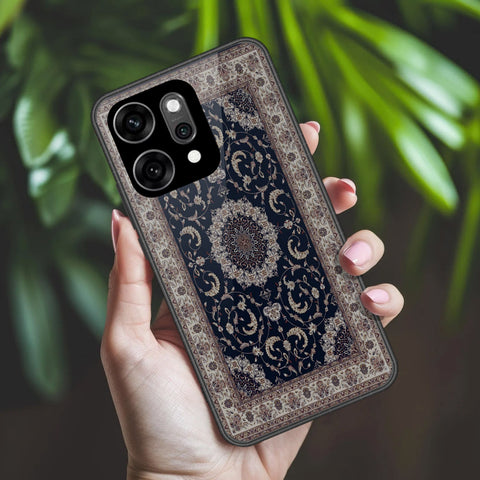 Oppo Reno 14 Pro Cover - ONation Persian Rugs Series 2 - HQ Ultra Shine Premium Infinity Glass Soft Silicon Borders Case