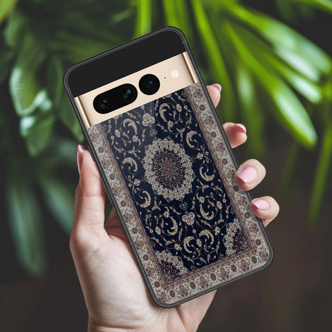 Google Pixel 7 Pro Cover - ONation Persian Rugs Series 2 - HQ Ultra Shine Premium Infinity Glass Soft Silicon Borders Case